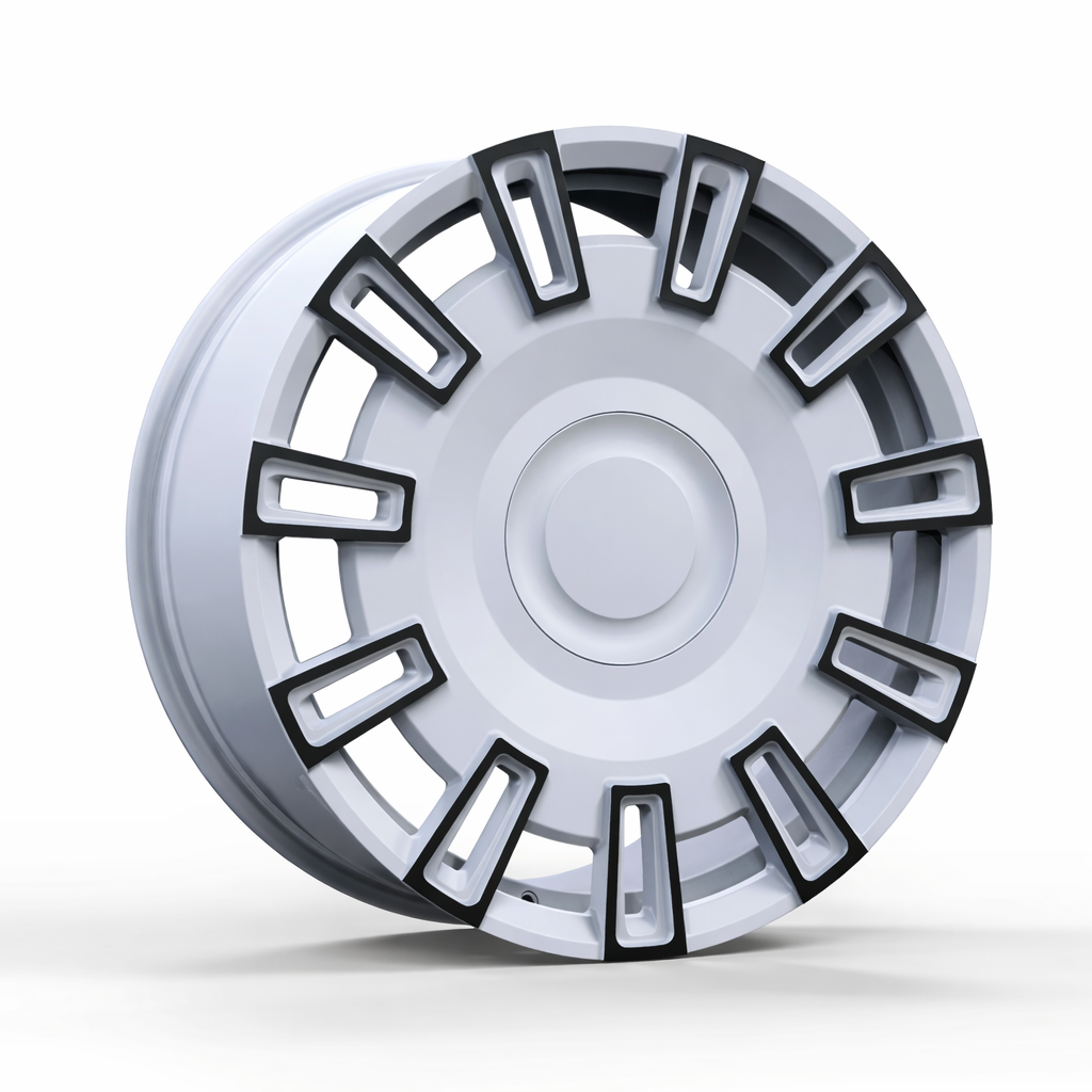 CNWR-FF0221P-1 Custom 24-Inch Flow Forged White Disc Wheels for Range Rover & Range Rover Sport - Image 1