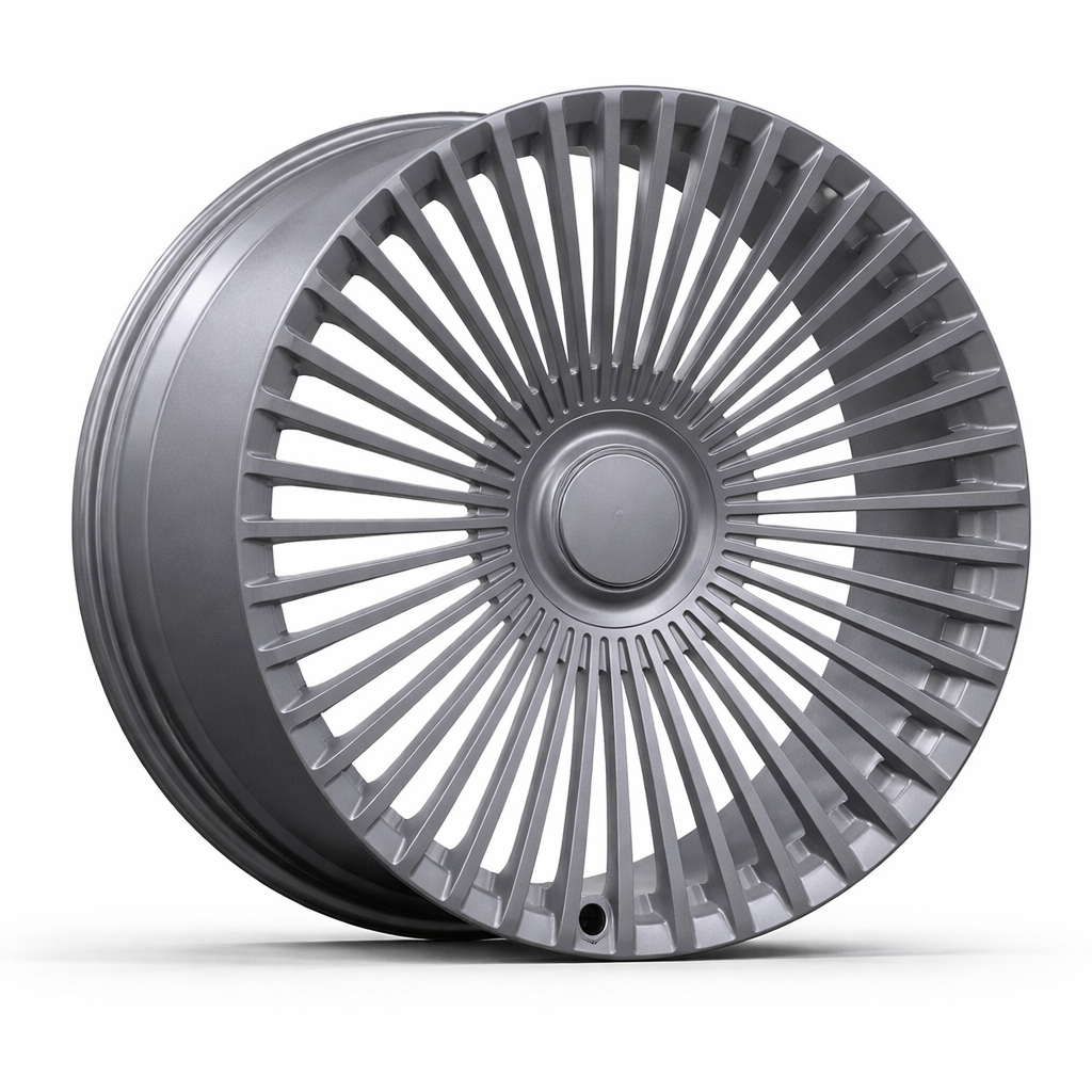 CNWR-FG1P019GM-1 Custom 1-Piece Light Gunmetal Forged Wheels for 2025 Mercedes-Benz GLS-450 - Image 1