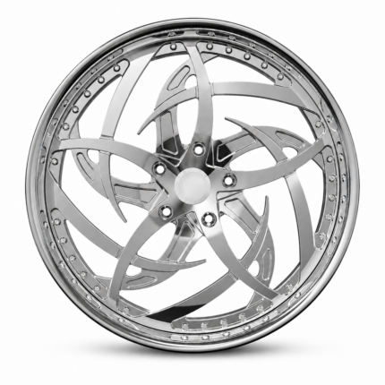 Front-facing commercial product shot of a luxury custom forged wheel for 1979 Ford F150, featuring intricate polished spokes and a classic 5x139.7 bolt pattern.